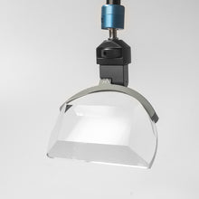 Load image into Gallery viewer, Front view of the LLP V6 “Quadrilater D” 90mm handheld optical prism filter, designed for cinematographers to create unique light splitting and distortion effects.