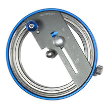 Load image into Gallery viewer, Front view product photography of the LLPLAB Circular Cutter PRO in its base form. This professional-grade cutting tool is designed for precision paper crafts, silicone sheet cutting, and leather work, featuring enhanced stability and a robust construction for serious DIY and craft professionals.